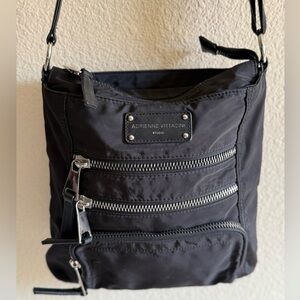 Adrienne Vittadini Black Crossbody Bag